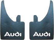 Audi Flat Rubber Mudflaps (333) - x 4