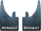 Renault Flat Rubber Mudflaps (337) – x 2