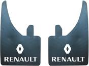 Renault Flat Rubber Mudflaps (337A) – x 4