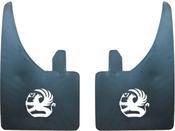 Vauxhall Flat Rubber Mudflaps (313W) – x 4