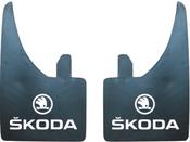 Skoda Flat Rubber Mudflaps (419) – x 4 image