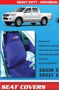 ACTION SPORT CREWCAB HEAVY DUTY SEAT COVERS – BLUE image