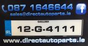 DAP03 Style Oblong Number Plates x 2 image