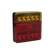 MAYPOLE 12V LED REAR COMBINATION LAMP SQUARE