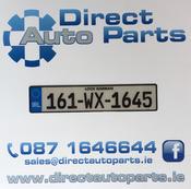 DAP11 Style Oblong Number Plate x 1 image