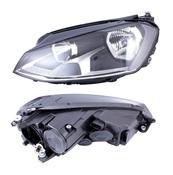 Volkswagen Golf VII 2013 – 2016 Headlamp Passenger Side image