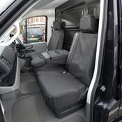 VOLKSWAGEN CRAFTER 2017 - 2026 HEAVY DUTY SEAT COVERS SPLIT SEAT image