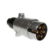 MAYPOLE MP24 12N Type 7 Pin Aluminium Plug