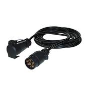 MAYPOLE MP587 7 Pin 3m Straight Extension Lead Plug To Socket image