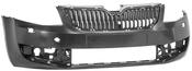 Skoda Octavia 2013 – 2017 Front Bumper - With Holes for Headlamp Washers image