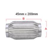 EXHAUST FLEXI PIPE 45 X 200 image