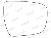 NISSAN QASHQAI 2013 – 2019 Door Mirror Glass Driver Side image