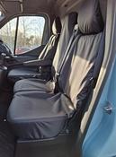 Renault Master 2025 – 2026 Heavy Duty Seat Covers 2 Pc Bench image