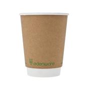 12oz Edenware Compostable Double Walled Cup - 500 Pack image