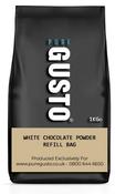 Pure Gusto White Hot Chocolate Bag 1kg image