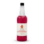 Simply Strawberry, Cucumber &amp; Basil COOLER - 1 Litre