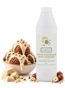 Simply White Chocolate With Hazelnut Sauce - 1kg