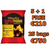 6 bags of 40kg Supertherme