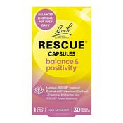 Bach Rescue Balance and Positivity 30 Capsules