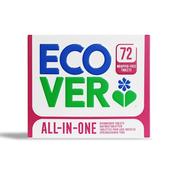 Ecover All-in-One Dishwasher Wrapper Free 72 Tablets