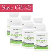 Natures Plus Pro Berberine 750mg x6 Month Bundle - Save €46.42 image