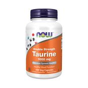 Now Taurine Double Strength 1000mg 100 Capsules image
