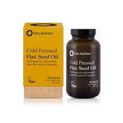 One Nutrition Flax Oil 90 Capsules image