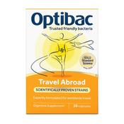 Optibac Travel Abroad 20 Capsules