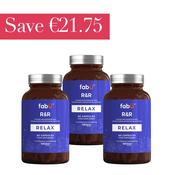 FabÜ R&amp;R Relax 60 Capsules x 3 Month Bundle - Save €21.75 image