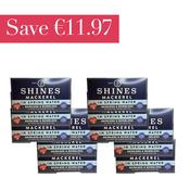 Shines Mackerel Fillets In Spring Water 125g Case of 12