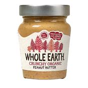 Whole Earth Organic Crunchy Peanut Butter 340g image