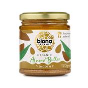 Biona Organic Almond Butter Smooth 170g image