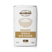 Ballybrado Organic Whole Rye Flour 1kg