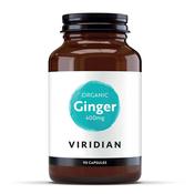 Viridian Organic Ginger 400mg 90 Capsules image