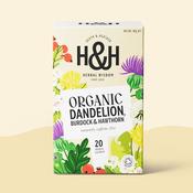 Heath &amp; Heather Dandelion, Burdock &amp; Hawthorn Tea 20 Bags image
