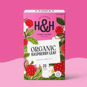 Heath &amp; Heather Organic Raspberry Leaf Tea 20 Bags image