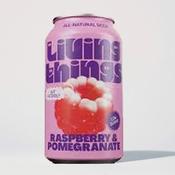 Living Things Raspberry &amp; Pomegranate Prebiotic Soda 330ml