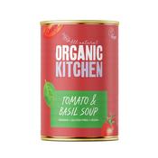Organic Kitchen Tomato &amp; Basil Soup 400g