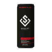 Sculpt Energy Drink Red Berry &amp; Lime 250ml