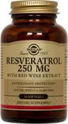 Solgar Resveratrol 250mg 30 Softgels image