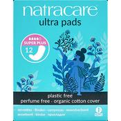 Natracare Super Plus Period Pads 12s image