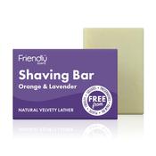 Friendly Shaving Bar Orange &amp; Lavender 95g