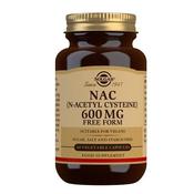 Solgar NAC (N-Acetyl Cysteine) 600mg 60 Capsules image