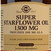Solgar Super Starflower Oil 1300mg 60 Softgels image