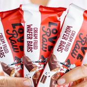 Love Raw Cream Filled Wafer Bar - Box Of 12