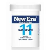 New Era No.11 Nat Sulph 240 Tablets image