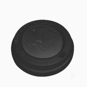 Black 8oz Compostable Hot Cup Lids | 1000 Pack | FREE Ireland Delivery