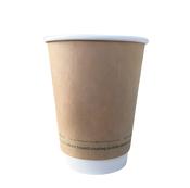 8oz Eco Coffee Cups Ireland – Truly Compostable Greenspirit Aqueous Double Wall | 500 Pack