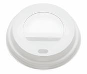 White 12/16oz Compostable Hot Cup Lids | 1000 Pack | FREE Ireland Delivery