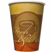 8oz Fresh &amp; Hot Single Wall Hot Cups – 1000 Pack | Takeaway Coffee Cups Ireland